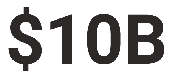 10 billion dollars